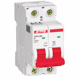 Himel HDB3WHL2C3 2X3A 4.5 kA C Tipi Otomatik Sigorta