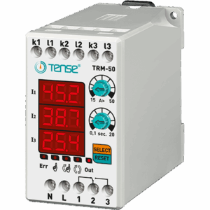 Tense TRM-50 3×3 Hane Led Display Ekranlı Dijital Termik Rölesi