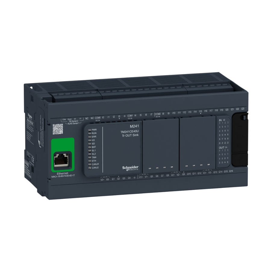 Schneider Electric TM241CE40U 40 GÇ NPN Ethernet Plc