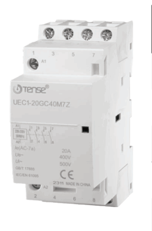Tense UEC1-40GC40M7Z 4 Kutup 40A Modüler Kontaktör
