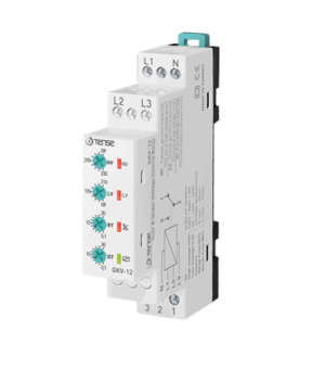 Tense GKV-12 Analog Ayarlı Aşırı ve Düşük Trifaze Gerilim Kontrol Rölesi
