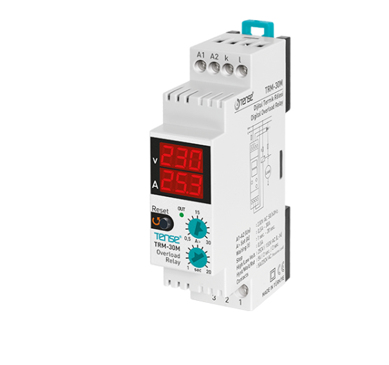 Tense TRM-30M Gerilim Korumalı Dijital Termik Rölesi