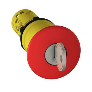 Schneider XB7NS9445 Acil durdurma Ø 22 - kırmızı mantar Ø 40mm - anahtarla bırakılan - 1 NA + 1 NK