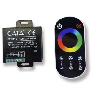 Cata CT-9116 24 Amper Siyah RGB Şerit Led Kumanda 24A 288W