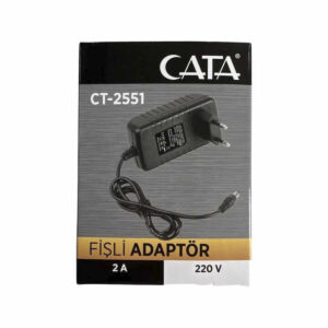 Cata CT-2551 25W 2 Amper Fişli Adaptör