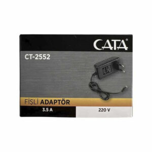Cata CT-2552 3,5 Amper Fişli Adaptör