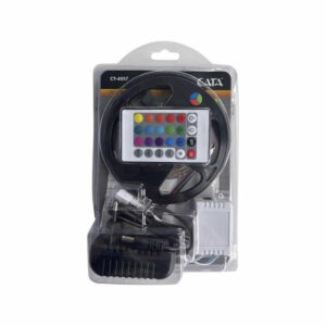 Cata CT-4557 Rgb Şerit Led Seti 5mt RGB Led 96 Renk+Trafo+RGB Kumanda