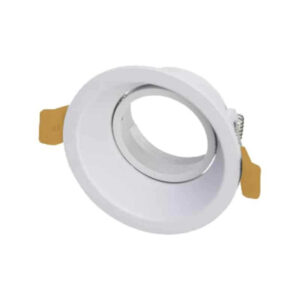 Cata CT-5001 Beyaz Yuvarlak Panter Spot Kasası