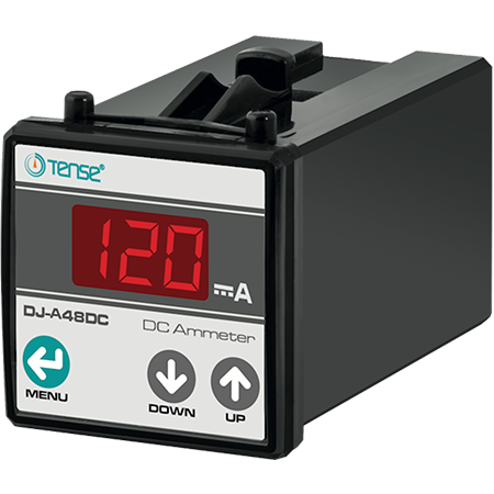 Tense DJ-A48DC 3 Hane LED Display Ekranlı DC Ampermetre