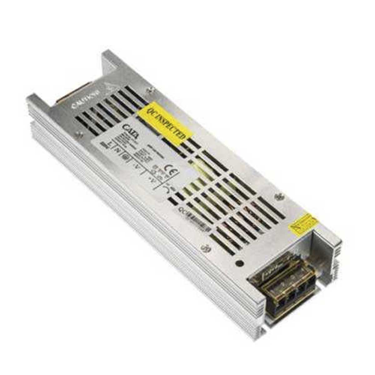 Cata CT-2577 250w 21 Amper Şerit Led Trafosu Fansız (Slim Model)