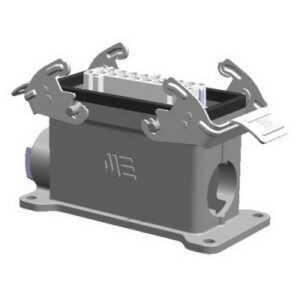 Mete Enerji 16x16a Duvar Priz Çift Girişli Metal Mandallı Rakorsuz-403038s