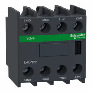 Schneider LADN22 Tesys D 2NO + 2NC Kontaktör Yardımcı Kontak