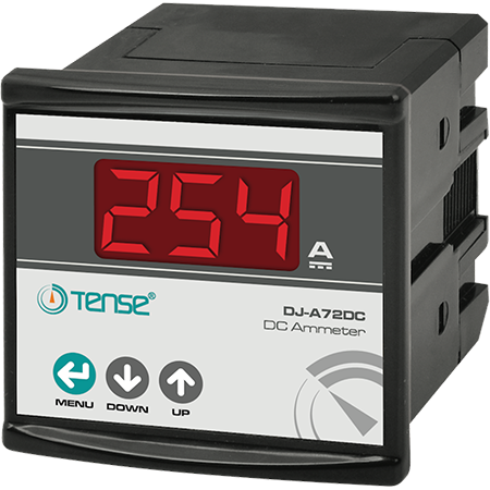 Tense DJ-A72DC 3 Hane LED Display Ekranlı DC Ampermetre
