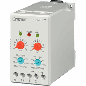 Tense ERF-09 1sn. – 100 saat (Ayarlanabilir) Çalışma/Bekleme Flaşör Rölesi