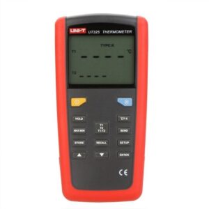 Uni-T Ut 325 Çift Girişli Profesyonel Termometre USB Datalogger Unit UT325