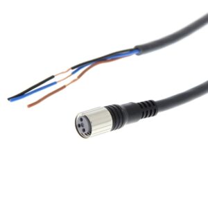 Omron XS3F-M321-310-R M8 3Pin Düz PVC 10M IP67 Robot Kablosu