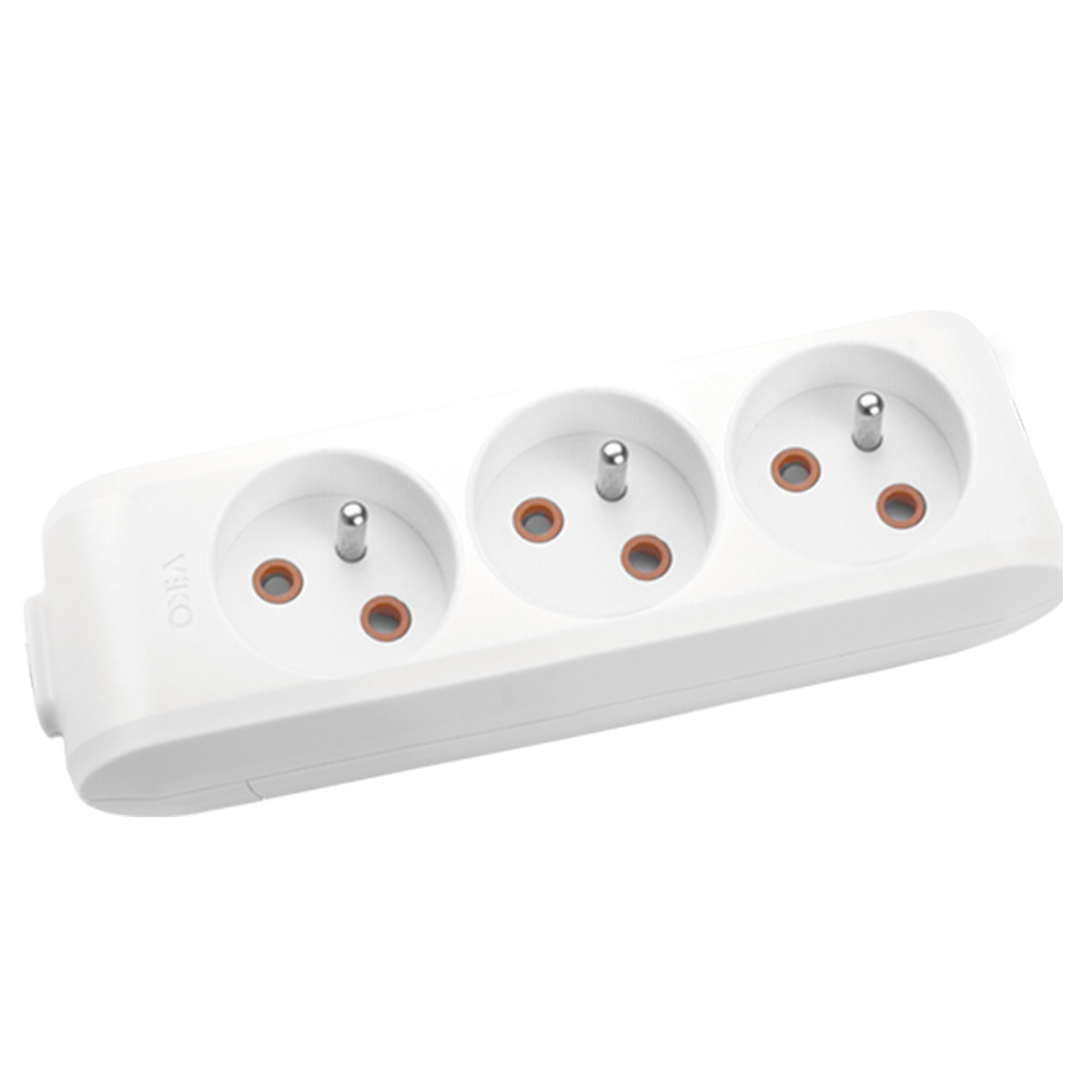 VİKO Multi-Let 3lü Topraklı Ç.K Ups Klemensli Priz