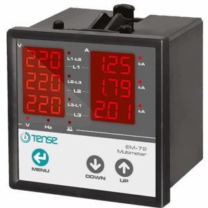Tense EM-250D 6×3 Hane LED Display Ekranlı Direkt Multimetre (250A)