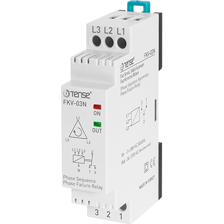 Tense FKV-03N Faz (Motor) Koruma Rölesi
