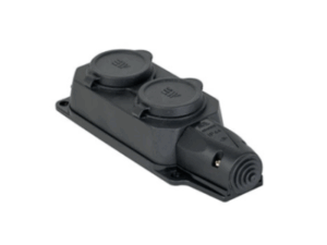 Mete Enerji 1x16a 2'li Grup Priz Eğik/ 404005