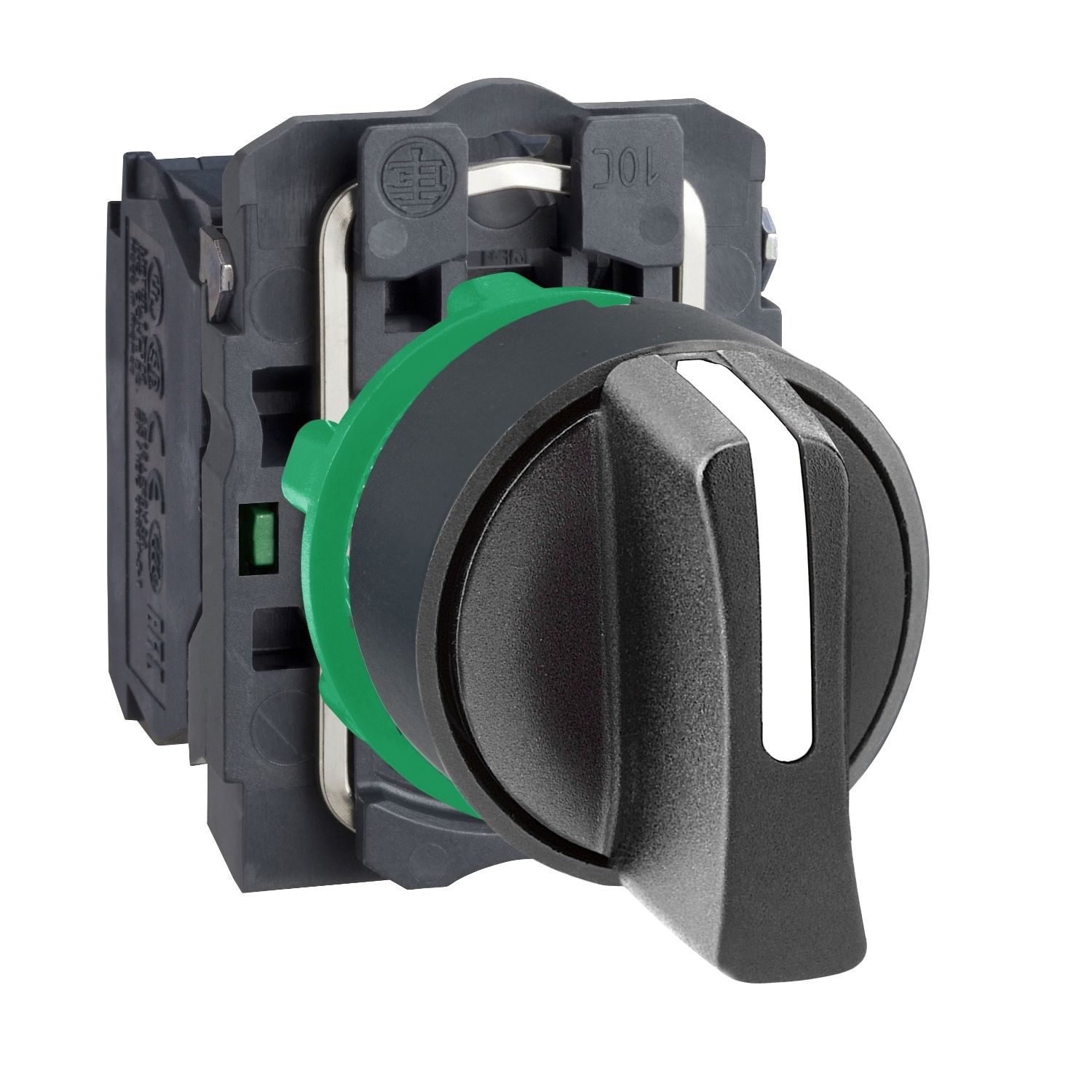 Schneider XB5AD53 Mandal Buton Ø22 3 Konumlu Yaylı Dönüş 2NA