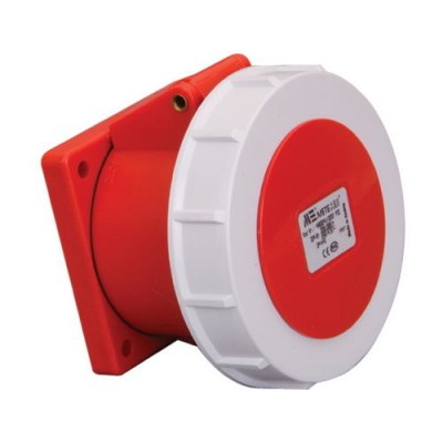 Mete Enerji 5x16a Ip67 Makıne Prızı-Düz-Vidalı Bağlantı-406512v