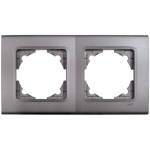 VİKO Linnera Life GRANİT GRİSİ İKİLİ ÇERÇEVE Y