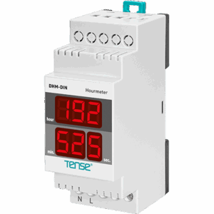 Tense DHM-DIN 2×3 Hane LED Display Ekranlı İş-Güç-Zaman Saati