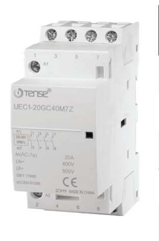 Tense UEC1-20GC20M7Z 2 Kutup 20A Modüler Kontaktör
