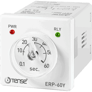 Tense ERP-60Y 0,1sn. – 60sn. (Ayarlanabilir) Pano Tipi Çekmede Gecikmeli Zaman Rölesi