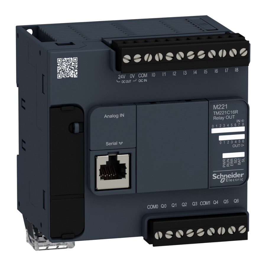 Schneider Electric TM221C16R 16 GÇ Röle Plc