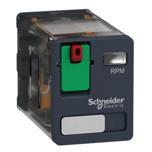 Schneider RPM21B7 24VAC 15A 2 Kontak Test Butonlu Röle