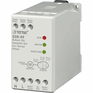 Tense SSR-09 Buharlı Ütü Kazanları İçin Sıvı Seviye Rölesi (Deposuz)