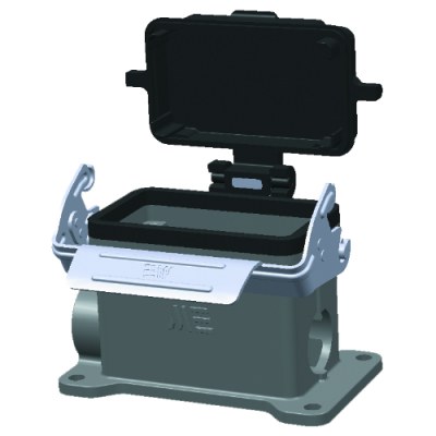 Mete Enerji 10x16a Çoklu Duvar Gövdesi Çift Girişli Tek Mandallı Kapaklı-29407s