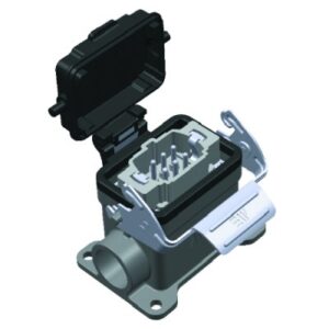 Mete Enerji 6x16a Çoklu Duvar Fişi Metal Mandallı Kapaklı-403703s