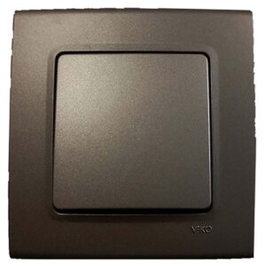 VİKO Lin Life ANTRASİT ANAHTAR MEKANİZMA+DÜĞME