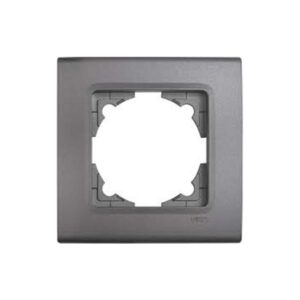 VİKO Linnera Life GÜMÜŞ Tekli Çerçeve