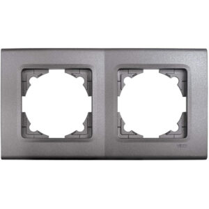 VİKO Linnera Life GÜMÜŞ İKİLİ ÇERÇEVE YATAY