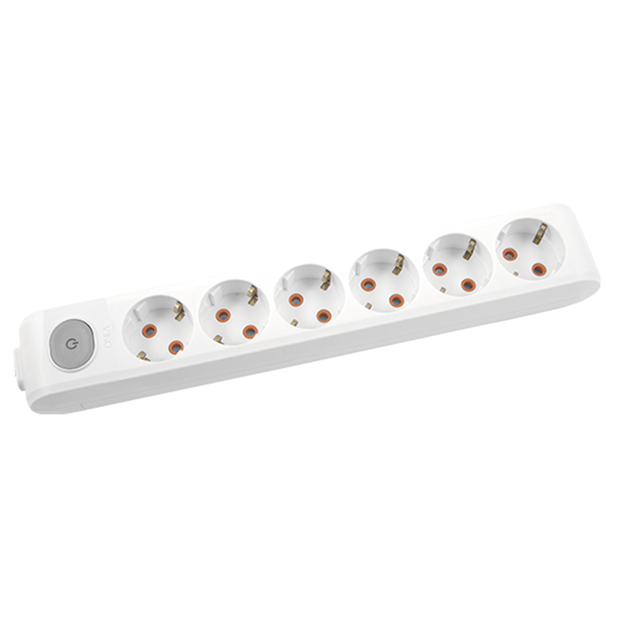 VİKO Multi-Let 6lı Topraklı ÇK Anahtarlı Klemensli Priz