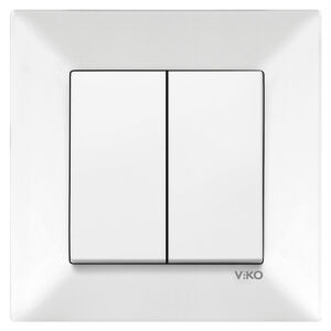 VİKO Karre-Meridian Beyaz Komütatör Mekanizma