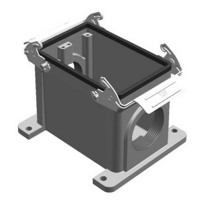 Mete Enerji 48x16a Duvar Gövde Çift Girişli Metal Mandallı Rakorsuz-29084s