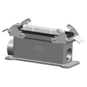 Mete Enerji 24x16a Duvar Priz Çift Girişli Metal Mandallı-403048s