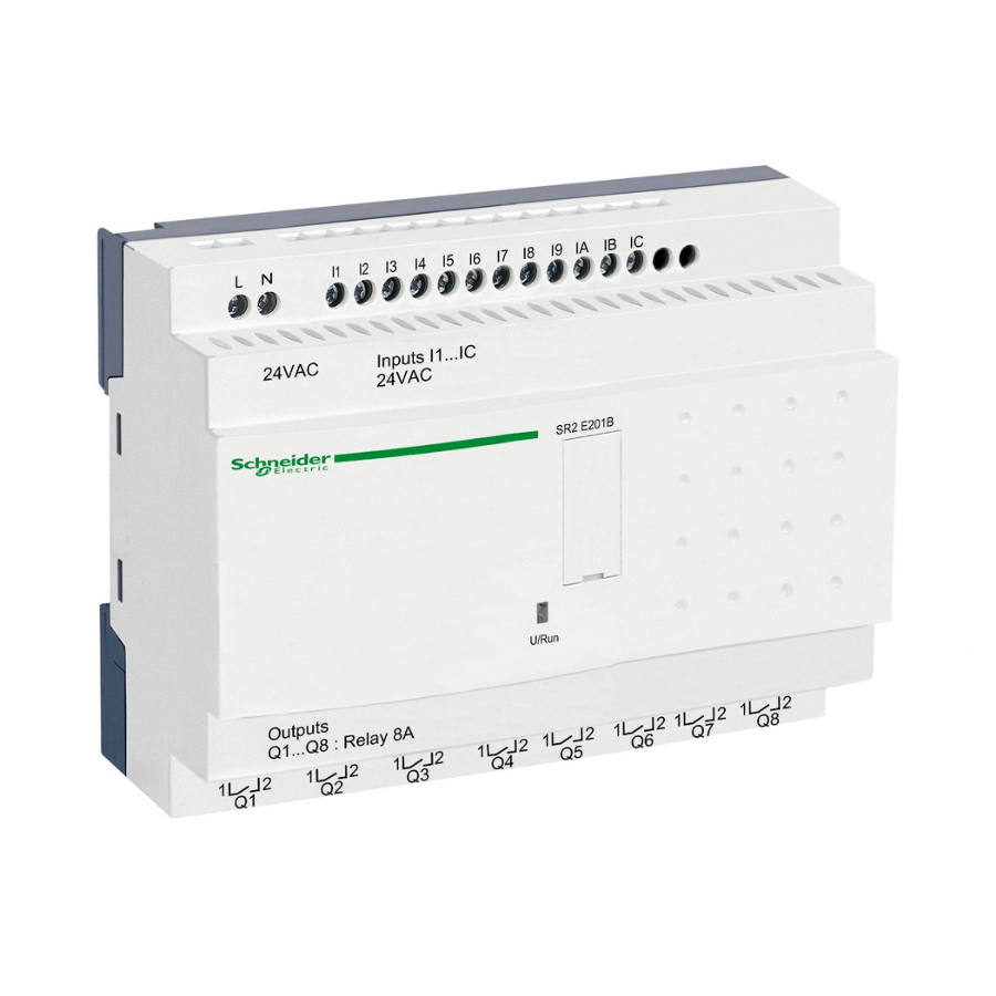 Schneider Electric SR2E201B 20 GÇ 24VAC Zelio Akıllı Röle