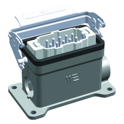 Mete Enerji 10x16a Duvar Fişi Çift Giriş Tek Metal Mandallı-403511s