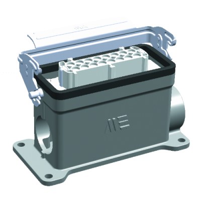 Mete Enerji 16x16a Duvar Priz Çift Giriş-Tek Metal Mandallı-403530s