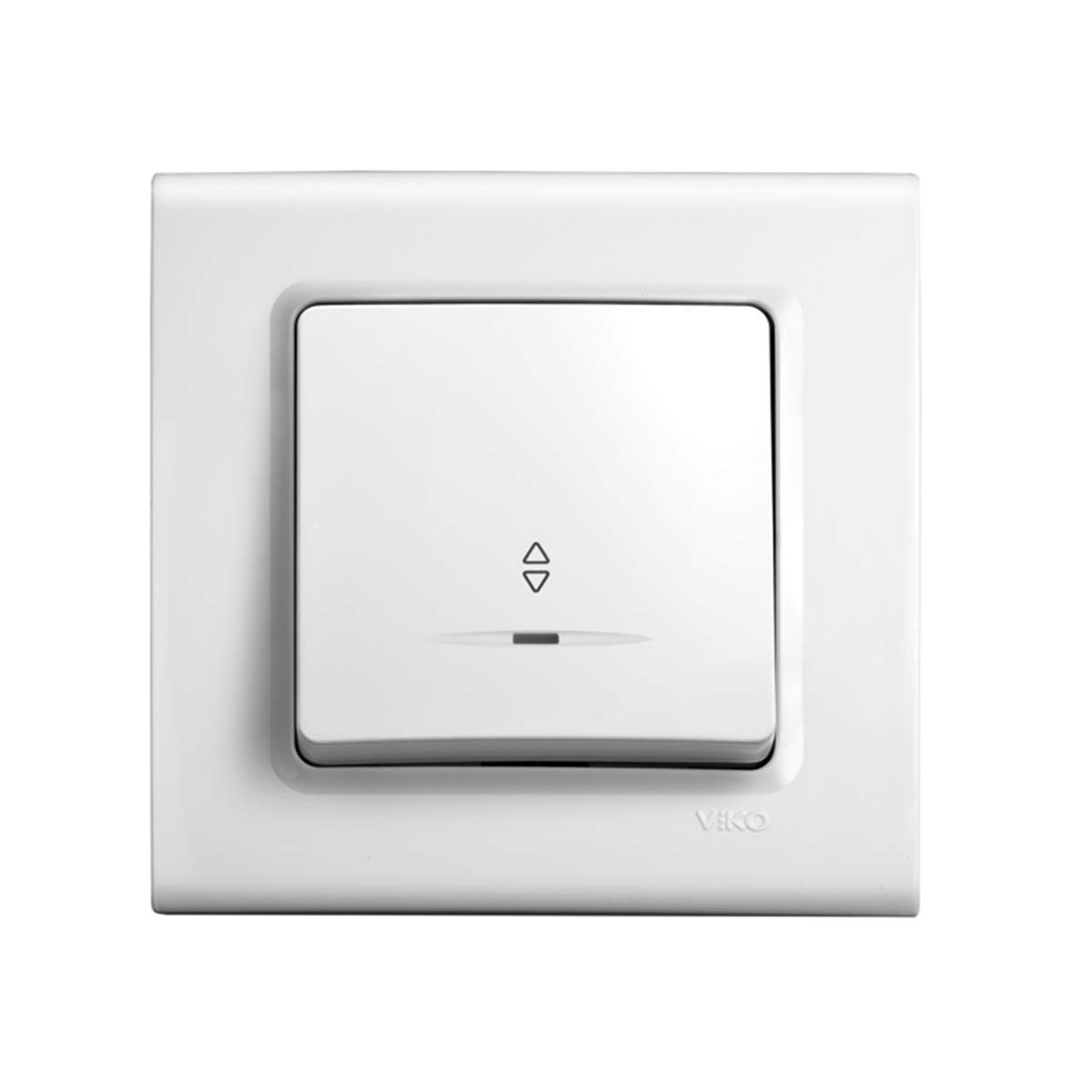 VİKO Linnera-Rollina Krem Işıklı Veavien Mekanizma