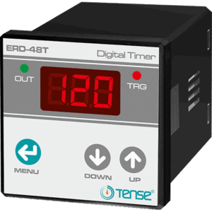 Tense ERD-48T 0,1sn. – 999 dakika. (Ayarlanabilir) Çekmede ve Bırakmada (impulse) Gecikmeli Dijital Zaman Rölesi (Tetiklemeli)