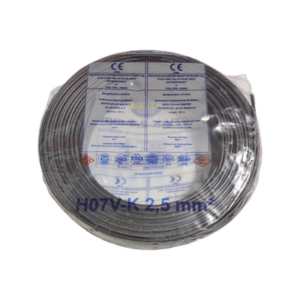 Hes Nyaf Kablo 2,5 mm² Siyah - ( H07v-K )