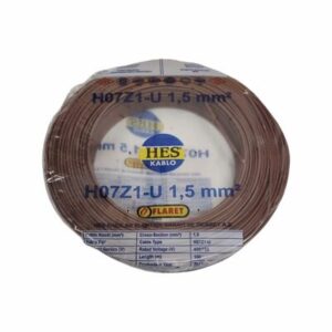 Hes Nya Kablo 1,5 Mm Kahverengi - (H07z1-U) Halojen Free