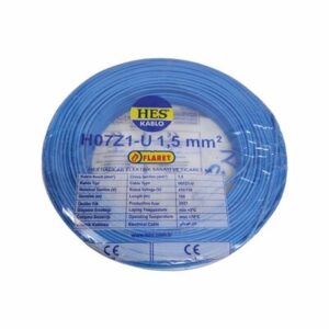 Hes Nya Kablo 1,5 Mm Mavi - (H07z1-U) Halojen Free